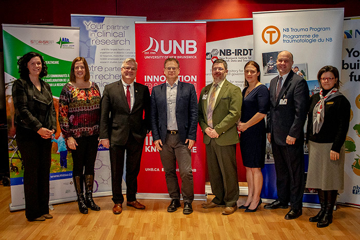 Photo from the opening of the NB-IRDT satellite location in Saint John