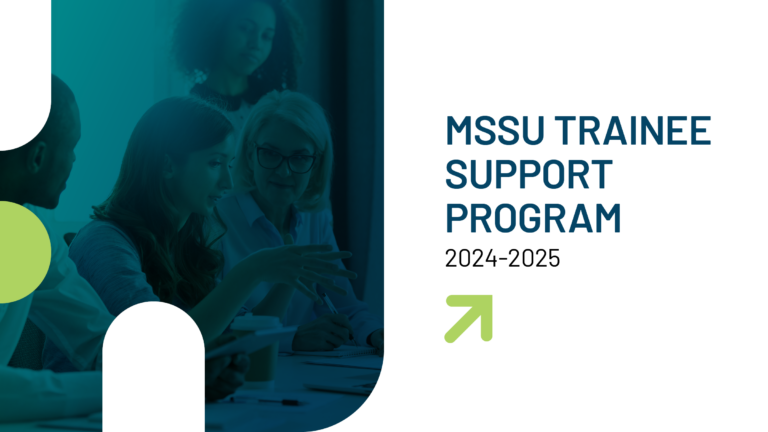 Text on image: MSSU Trainee Support Program 2024-2025