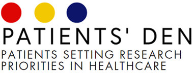 Patients' Den: Patients setting research priorities in healthcare