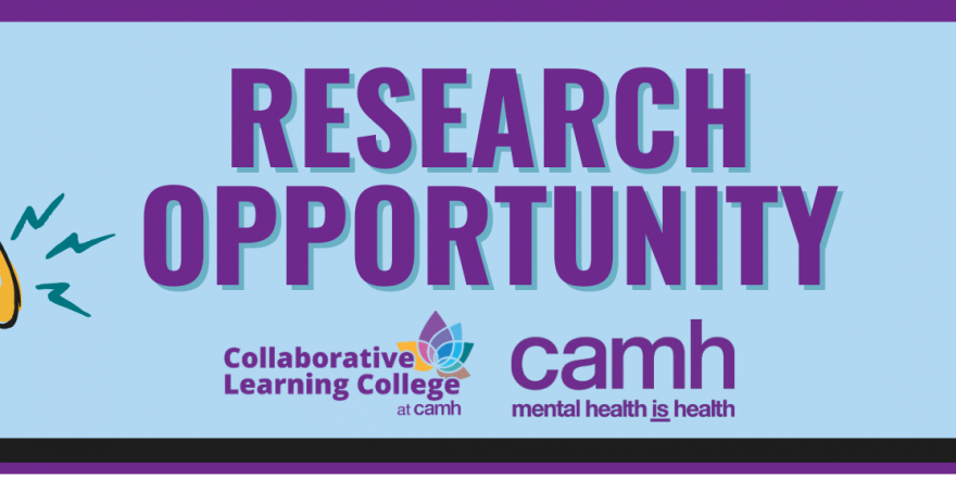 Research Opportunity (just the words)